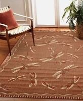 Liora Manne' Carmel Dragonfly 3'3"x4'11" Area Rug