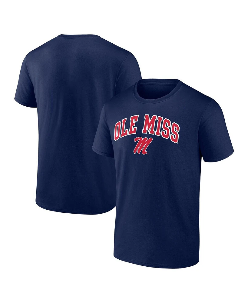 Fanatics Men's Navy Ole Miss Rebels Core T-Shirt