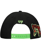 Lids Men's Black Carnage Glow-in-the-Dark Radioactive A-Frame Adjustable Hat