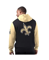 Starter Men's Black New Orleans Saints Extreme Pullover Hoodie