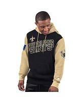 Starter Men's Black New Orleans Saints Extreme Pullover Hoodie