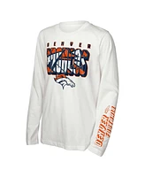 Outerstuff Big Boys and Girls Denver Broncos In the Mix T-Shirt Combo Set