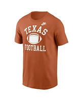 Nike Men's Burnt Orange Texas Longhorns Legacy Football Icon T-Shirt