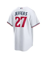 Nike Men's Ryan Jeffers White Minnesota Twins Home Replica Player Jersey