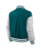 Fanatics Women's Green Philadelphia Eagles Elements Wave Full-Snap Jacket