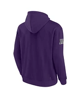 Fanatics Men's Purple Baltimore Ravens Elements Pace Fleece Pullover Hoodie