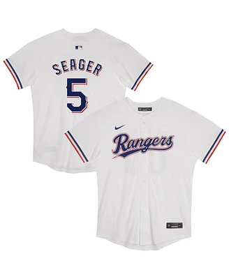 Nike Preschool Corey Seager White Texas Rangers Game Jersey