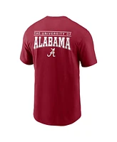 Nike Men's Crimson Alabama Tide 2-Hit T-Shirt