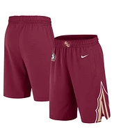 Nike Men's Garnet Florida State Seminoles Road Replica Performance Basketball Shorts