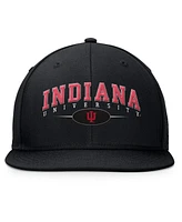 Top of the World Men's Black Indiana Hoosiers Bullpen Snapback Hat