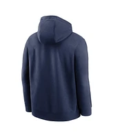 Nike Men's Navy Cleveland Guardians Club Stack Pullover Hoodie