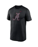 Nike Men's Black Alabama Crimson Tide Color Pop Logo Legend T-Shirt