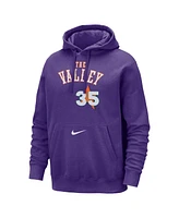 Nike Men's Kevin Durant Purple Phoenix Suns 2024/25 City Edition Name Number Pullover Hoodie