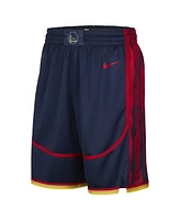 Nike Men's Navy Golden State Warriors 2024/25 City Edition Swingman Shorts