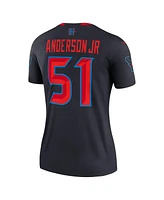 Nike Women's Will Anderson Jr. Navy Houston Texans Alternate Legend Player Performance Top