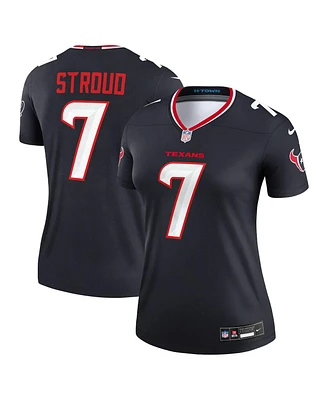 Nike Women's C.j. Stroud Navy Houston Texans Legend Player Performance Top