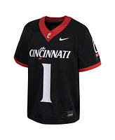 Nike Big Boys and Girls 1 Black Cincinnati Bearcats Untouchable Football Jersey