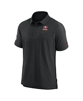 Nike Men's Black San Francisco 49ers 2022/23 Sideline Lockup Performance Polo