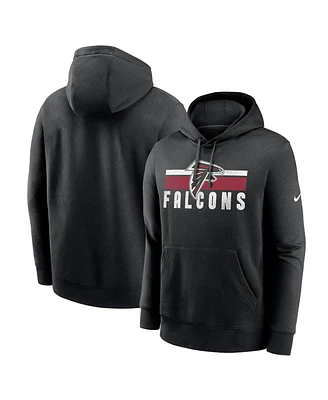 Nike Men's Black Atlanta Falcons Club Fleece Pullover Hoodie