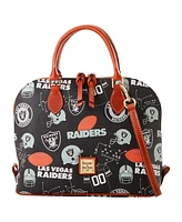 Dooney & Bourke Las Vegas Raiders Game Day Zip Satchel