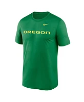 Nike Men's Green Oregon Ducks Primetime Legend Wordmark T-Shirt