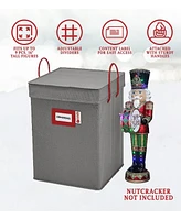 Florida Brands Nutcracker and Figurine Collectible Storage Box - Store up to 9 pc of 16 inch