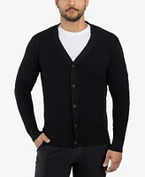 X-Ray Men's Basic Ribbed Cardigan