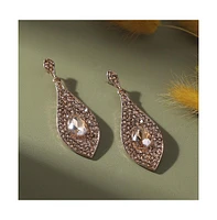 Sohi Maxi Marquise Drop Earrings