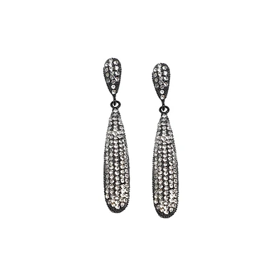 Sohi Bling Almond Drop Earrings