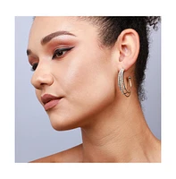 Sohi Party Half Hoop Earrings