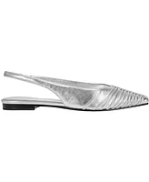 Marc Fisher Ltd Women's Dalatee Ruched Slingback Flats
