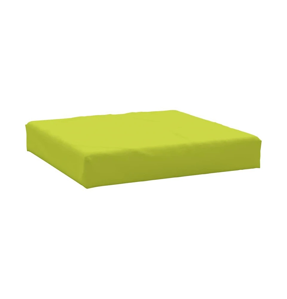 vidaXL Pallet Cushion Bright Green Oxford Fabric