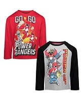 Power Rangers Boys 2 Pack T-Shirts