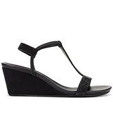 Style & Co Women's Mulan Embellished Wedge Sandals, Created Macy's
