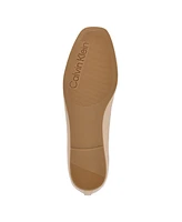 Calvin Klein Women's Bronte Square Toe Ballet Flats