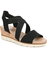 Dr. Scholl's Women's Just Cute Strappy Wedge Sandals