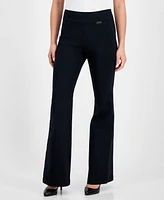 I.n.c. International Concepts Petite High-Rise Flare Pants, Exclusively at Macy's