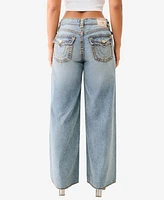 True Religion Women's Jessie Super T Baggy Jeans