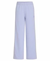 adidas Big Girls Elastic-Waistband Wide-Leg Pants