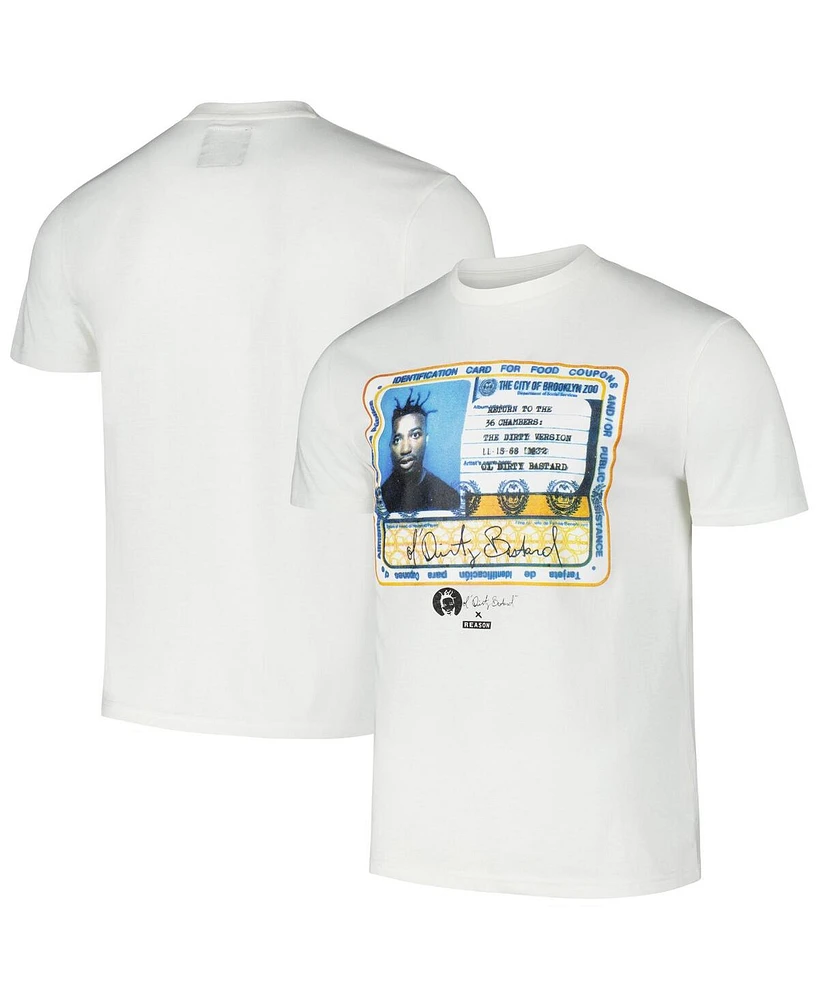 Reason Men's and Women's White Odb License T-Shirt