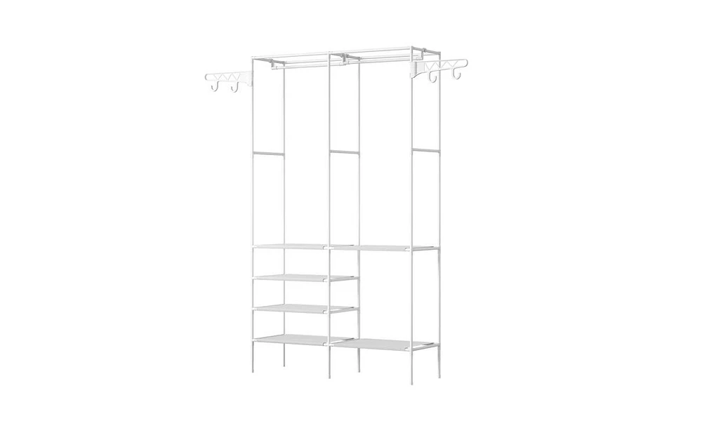 Slickblue Closet Organizing Rack for Efficient Storage and Space Management