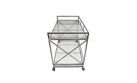 Slickblue Elegant Bar Cart for Versatile and Stylish Entertaining