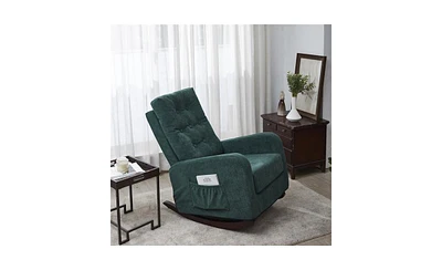 Slickblue Tv Chair Living Room Recliner, Comfortable Fabric Lazy Leisure Sofa for Relaxation