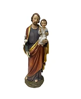 Fc Design "2-pc Set" 12"H St. Joesph Holding Baby Jesus Holy Figurine Statue Ornament Home Room Office Decor and Perfect Ideas for Housewarming, Holid