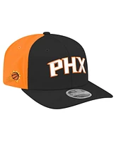 New Era Men's Black/Orange Phoenix Suns Statement Edition Jersey Hook 9SEVENTY Stretch-Snap Hat