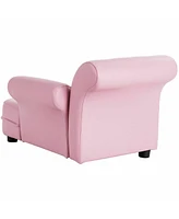 Gouun Armrest Relax Chaise Lounge Kids Sofa
