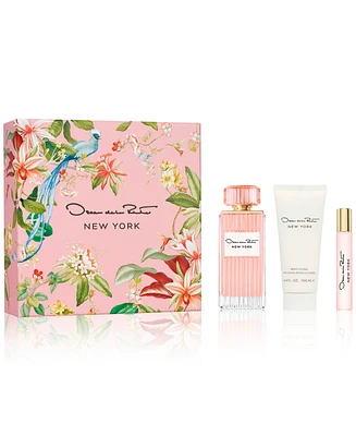 Oscar de la Renta 3-Pc. New York Eau de Parfum Gift Set