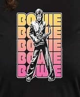 Hybrid Apparel Plus David Bowie Graphic Pullover T-shirt