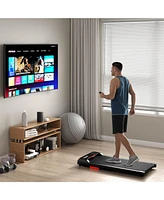 Walking Pad 2.5HP Under Desk Treadmill with Remote Control App-Enabled for Home