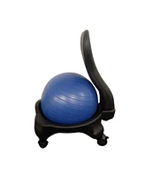 Bintiva Stability Ball Chair for Children - Black/Blue